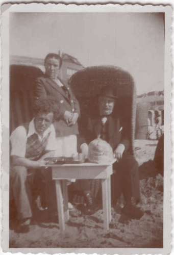 1928 Jan Storm, Octavia Storm Claessens en Jeff Weening